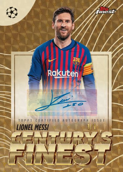 Topps Finest UEFA Club Competitions 2025/26 Hobby Box
