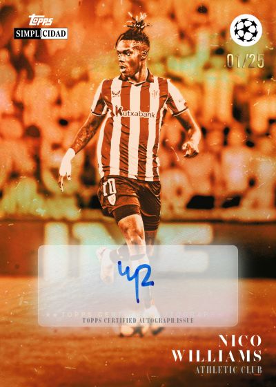 Topps UEFA Club Competitions Simplicidad 2025/26