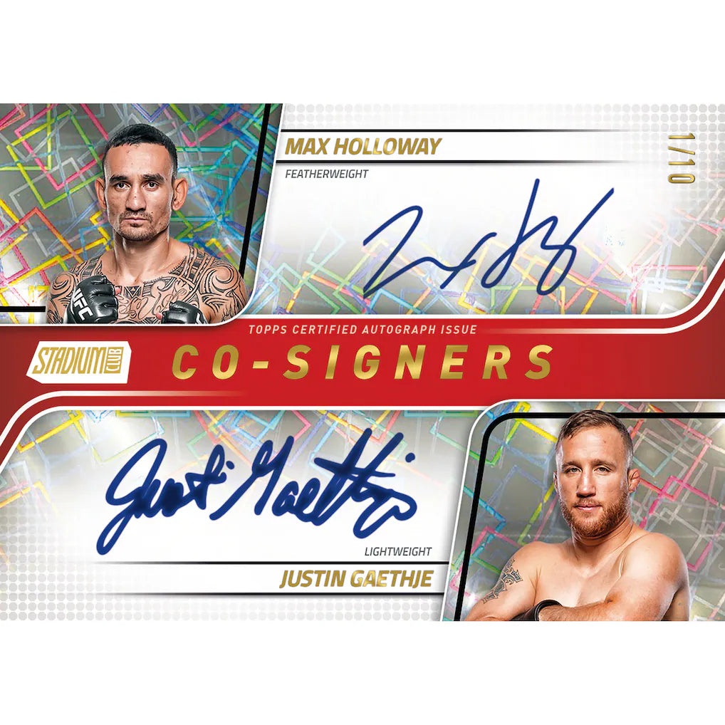 Topps Stadium Club UFC 2025 - Mega Box