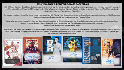 Topps NBA Signature Series 2025 - Value Box