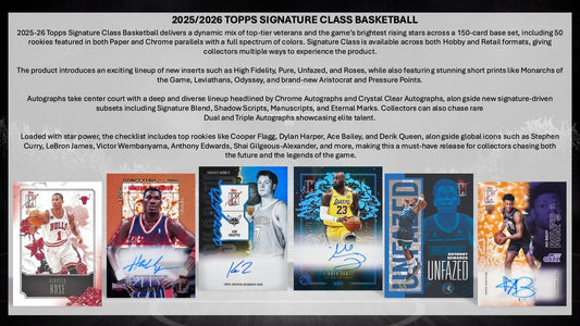 Topps NBA Signature Series 2025 - Mega Box