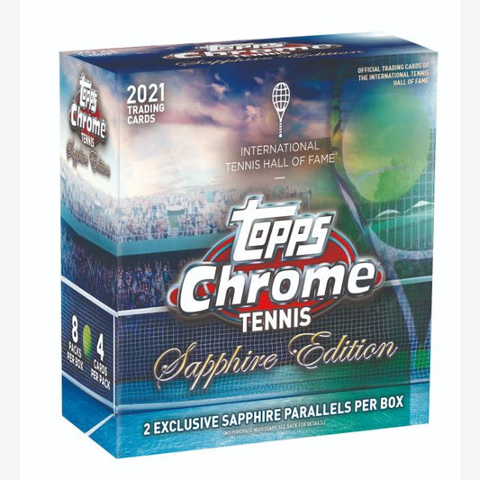 2021 Topps Tennis Chrome Sapphire