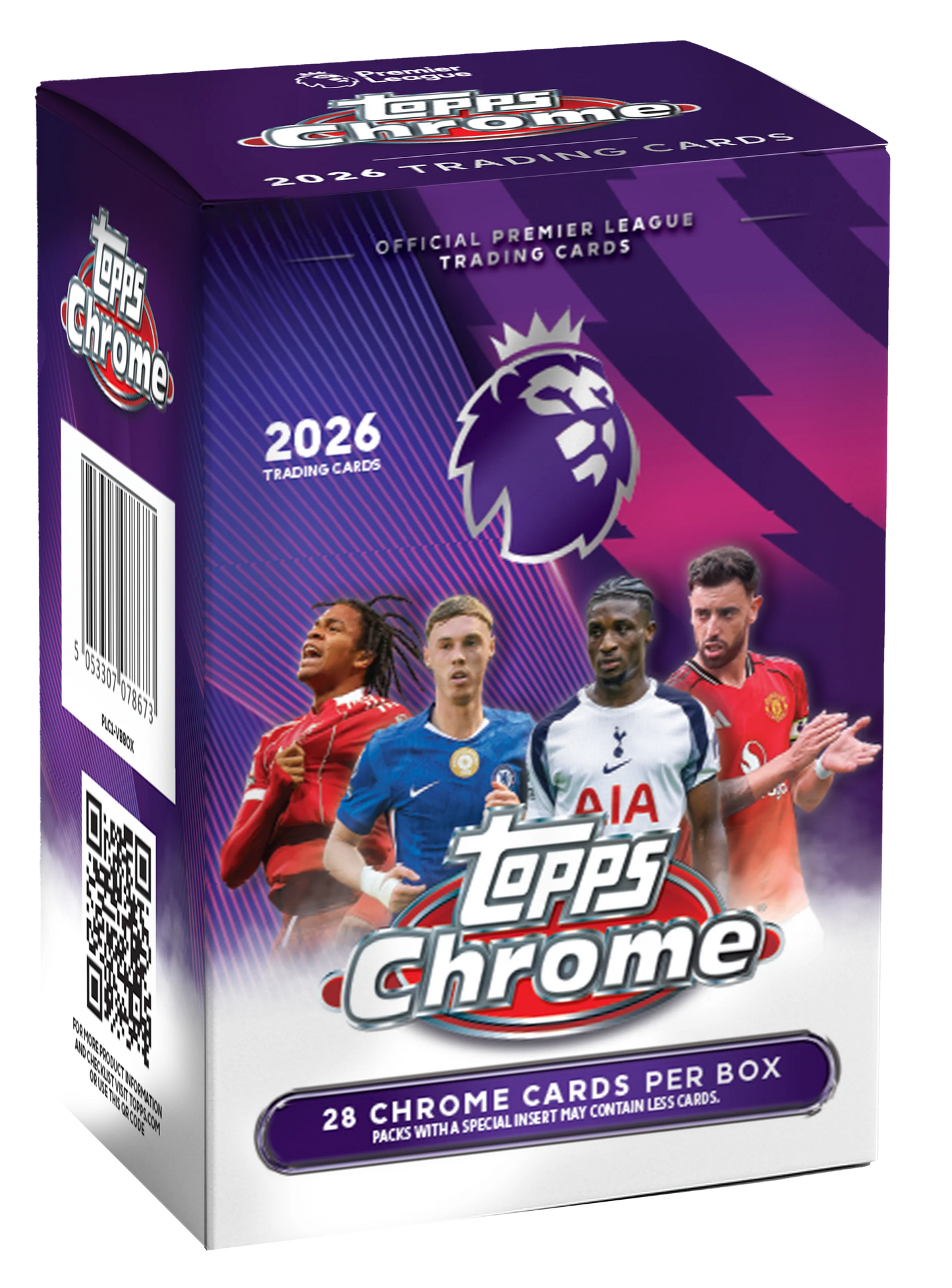 Topps Premier League Chrome 2026 - Value Box PRE ORDER