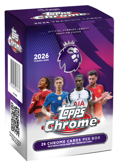 Topps Premier League Chrome 2026 - Value Box PRE ORDER