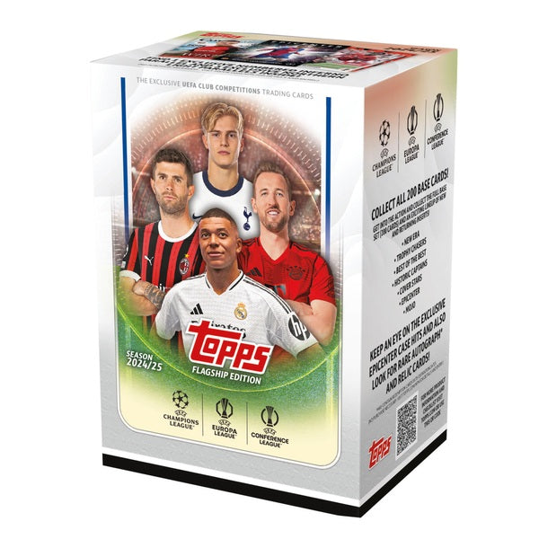 Topps UEFA Club Competitions Trading Card Game: 2024/25 Value Box