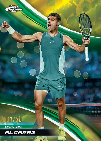 Topps Chrome Tennis Sapphire Edition 2025