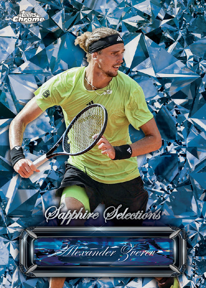 Topps Chrome Tennis Sapphire Edition 2025