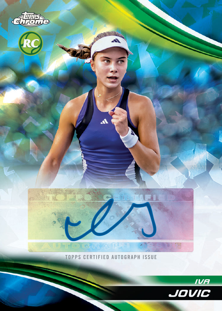 Topps Chrome Tennis Sapphire Edition 2025