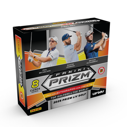 Panini Prizm LIV Golf Trading Card Box 2025 (Hobby International)