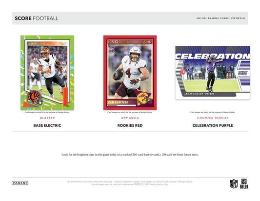 2025 Panini Score Football - Mega Box