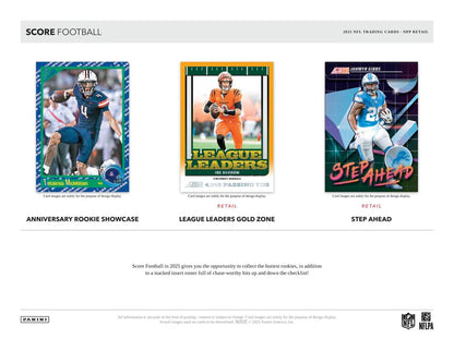 2025 Panini Score Football - Mega Box