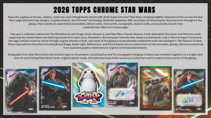 Topps Chrome Star Wars 2026 Breakers Delight - PRE-ORDER