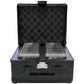 Zion Cases Slab Case 2 Row- Fiber Black