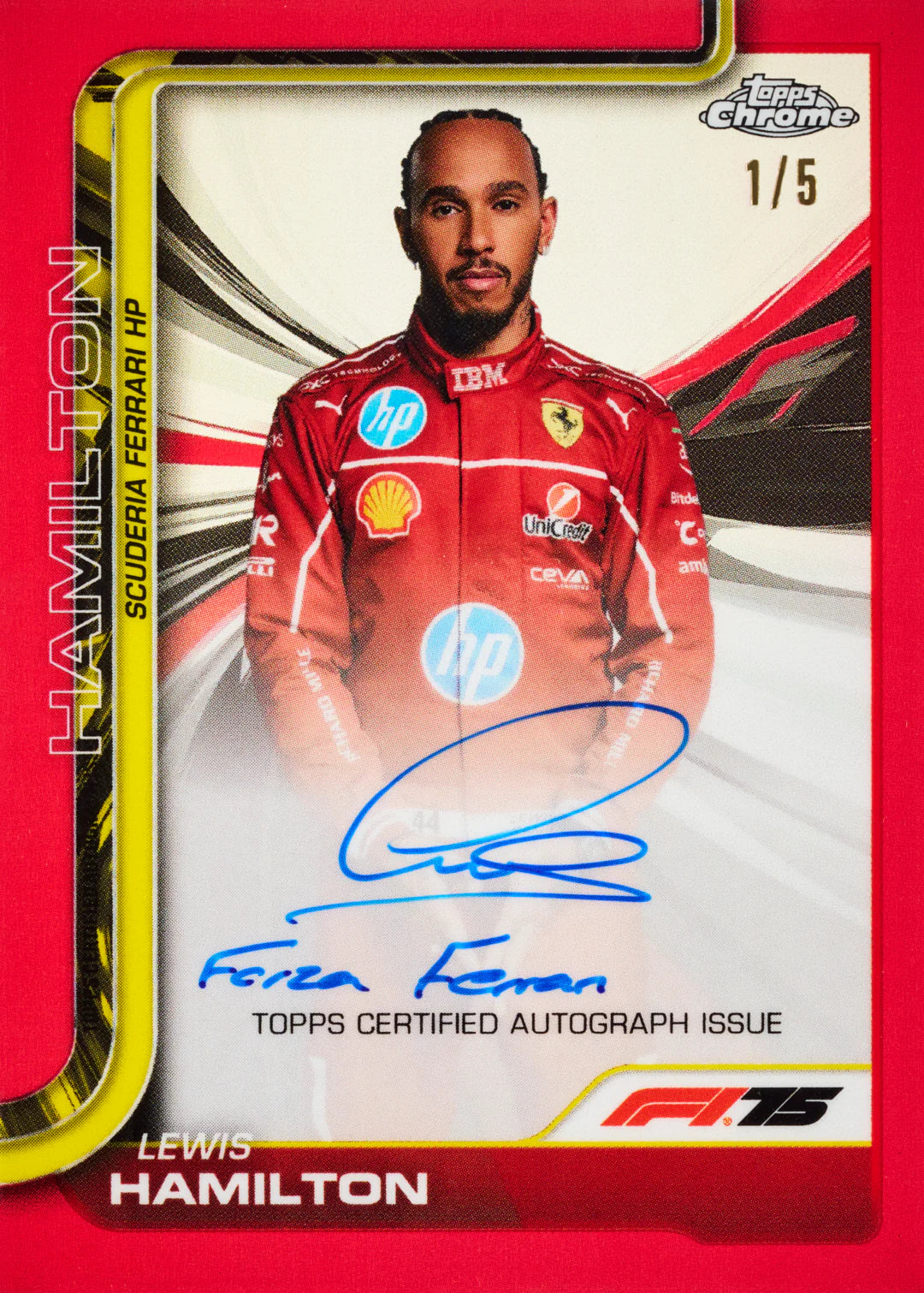 Topps Chrome Formula 1 2025 - HOBBY BOX