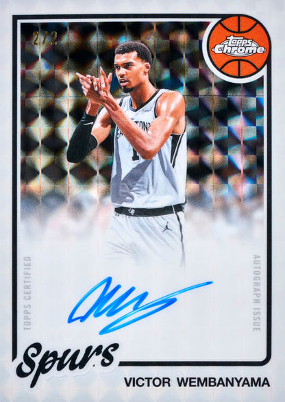 Topps Chrome Updates Basketball 2025/26 Hobby Box