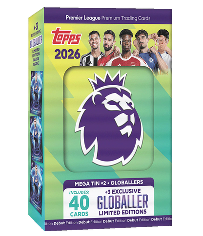 Topps Premier League 2026 - Debut Edition - Mega Tin