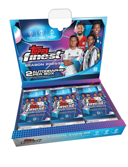Topps Finest UEFA Club Competitions 2025/26 Hobby Box