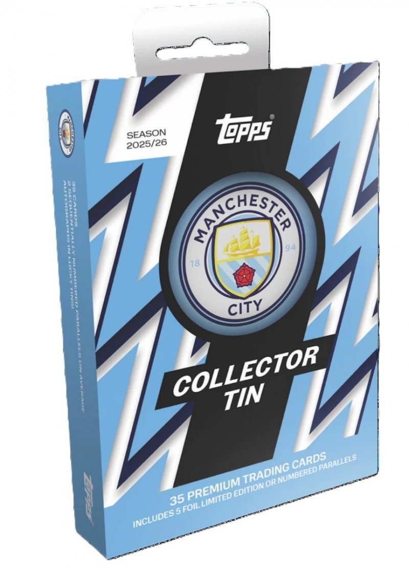 Manchester City Collectors Tin - 2025-26 - PRE ORDER