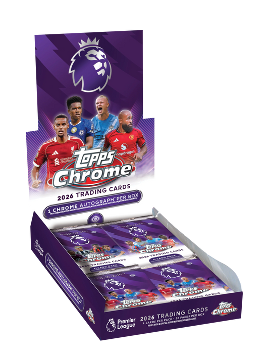Topps Chrome Premier League 2026 - Hobby Box PRE ORDER