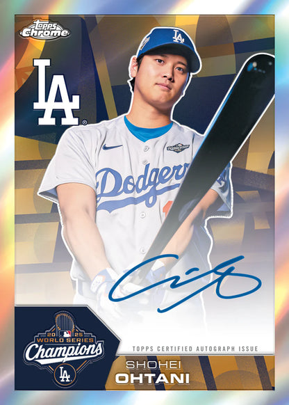 Topps Chrome Baseball 2026 - Hobby Box - Pre Order