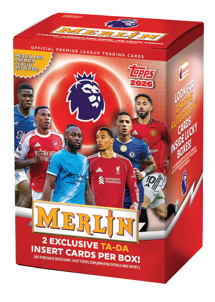 Topps Merlin Premier League 2026 - Value Box - PRE-ORDER