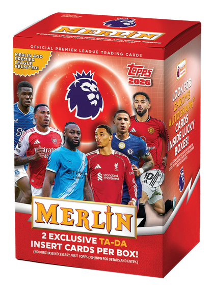 Topps Merlin Premier League 2026 - Value Box - PRE-ORDER