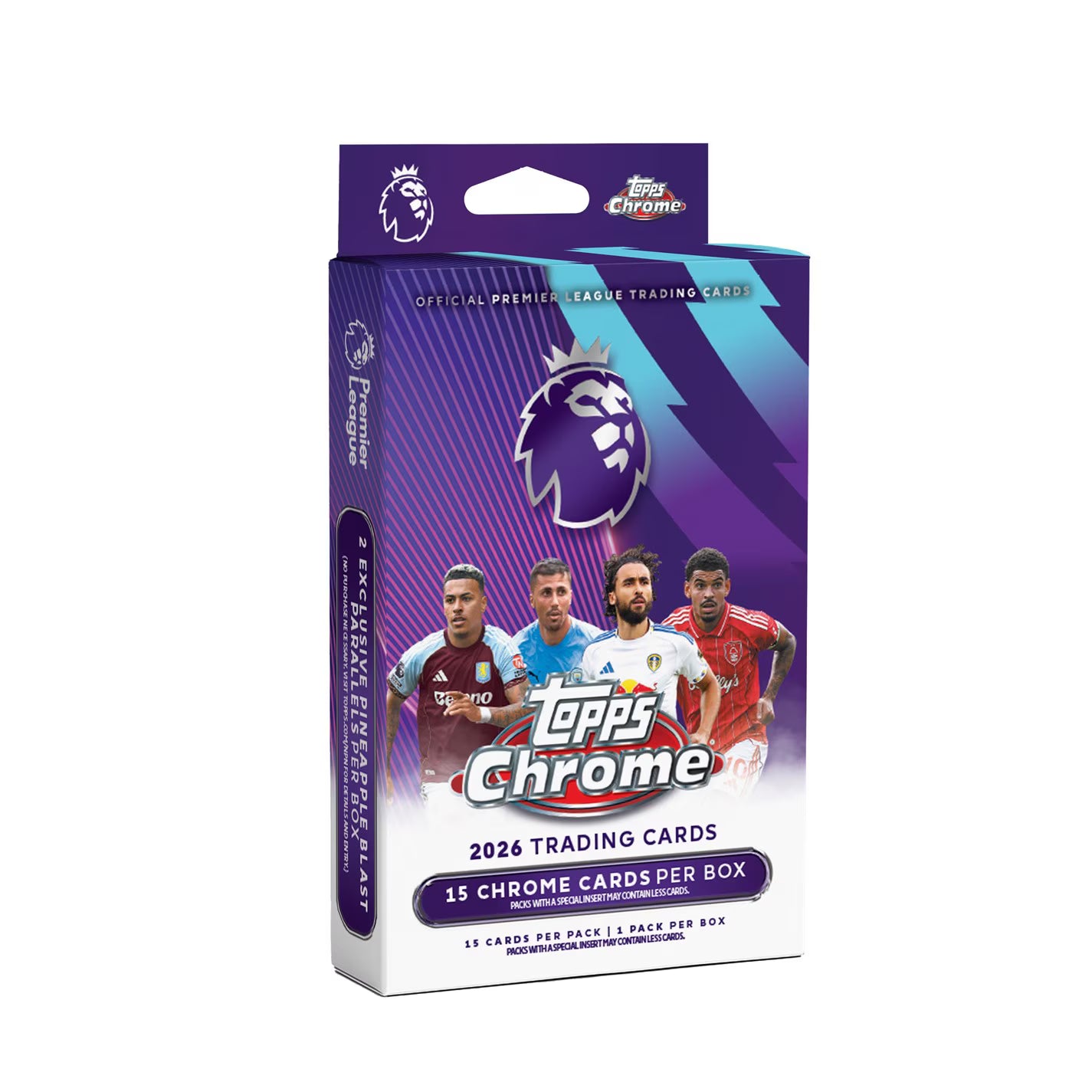 Topps Chrome Premier League 2026 - Hanger Box