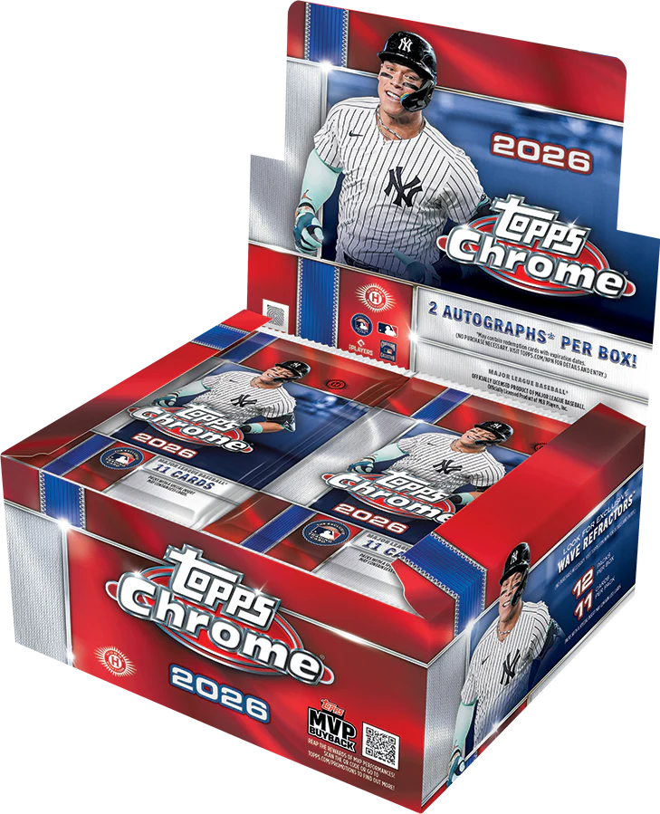 Topps Chrome Baseball 2026 - Jumbo Box - Pre Order