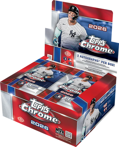 Topps Chrome Baseball 2026 - Jumbo Box - Pre Order