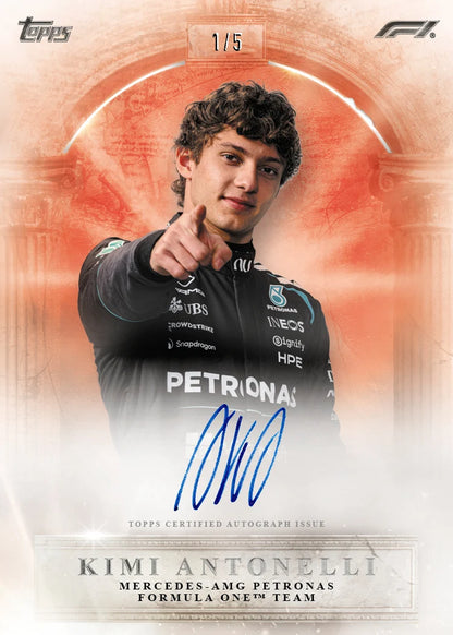 Topps F1 Eccellenza 2026
