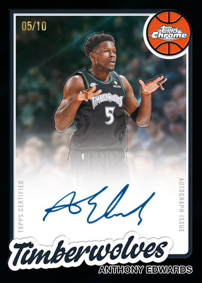 Topps Chrome Updates Basketball 2025/26 Hobby Box