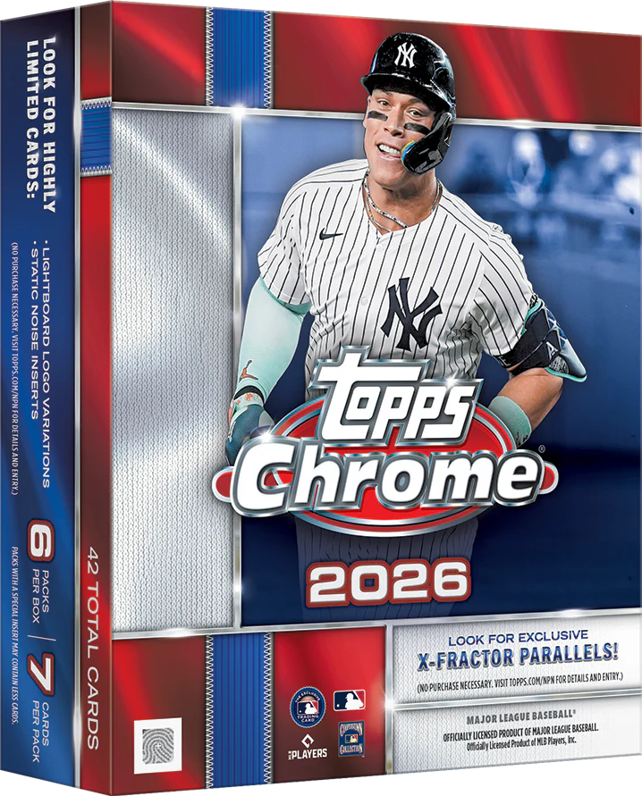Topps Chrome Baseball 2026 - Mega Box - Pre Order