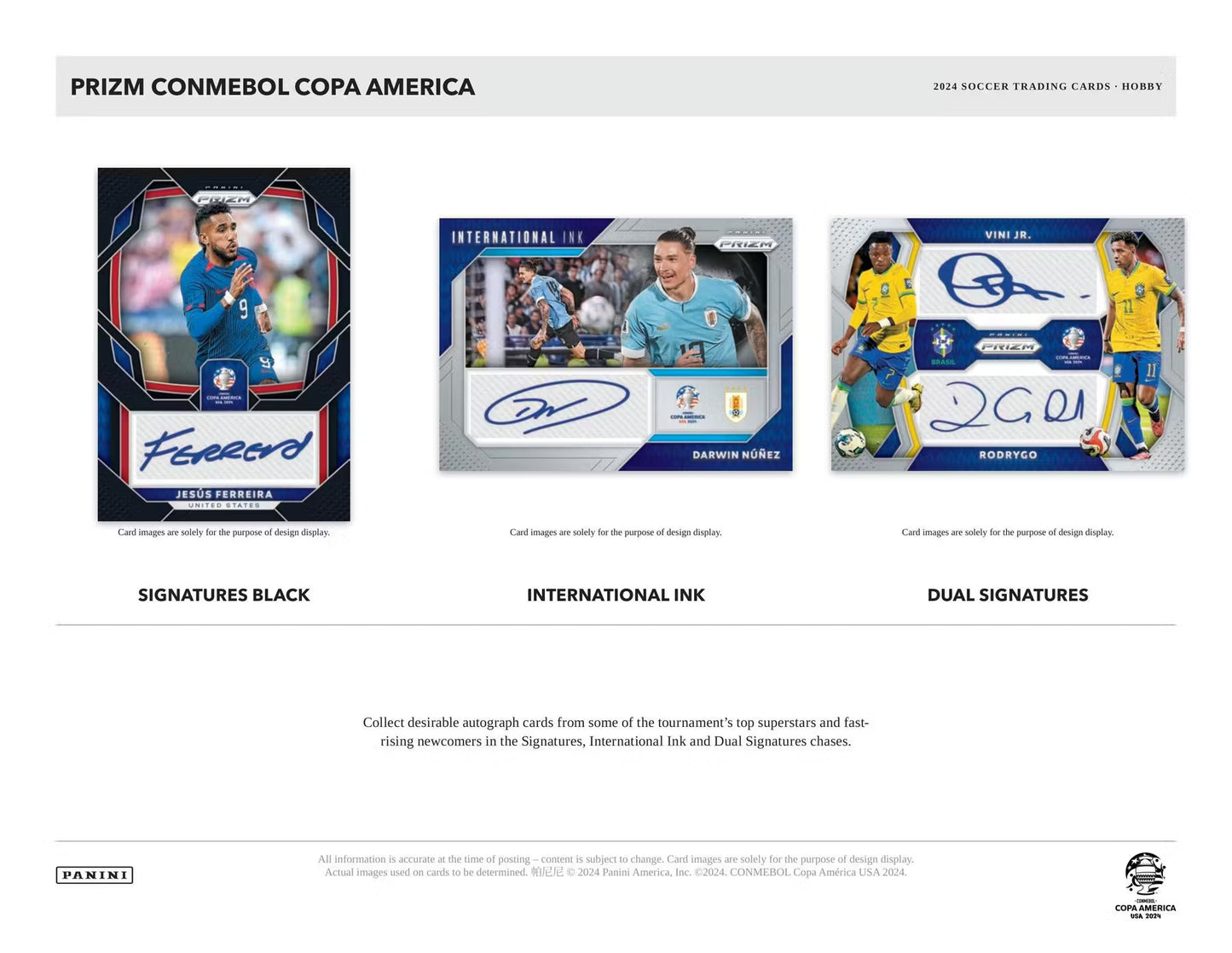 Panini Prizm Copa America Soccer 2024 - Hobby Box