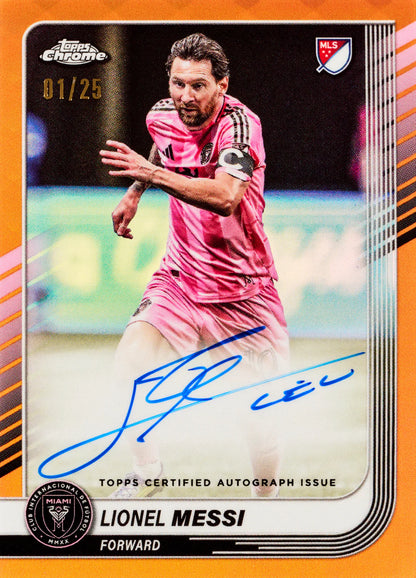 Topps Chrome MLS 2025 - Value Box