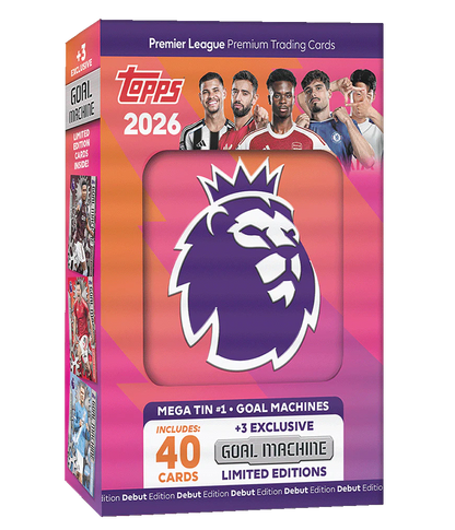 Topps Premier League 2026 - Debut Edition - Mega Tin