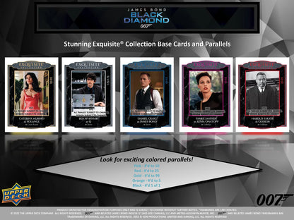 James Bond 007 Black Diamond Upper Deck - 2024