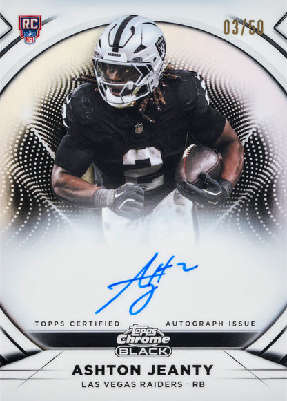 Topps Chrome Black Football 2025 (NFL) - Hobby Box - PRE ORDER