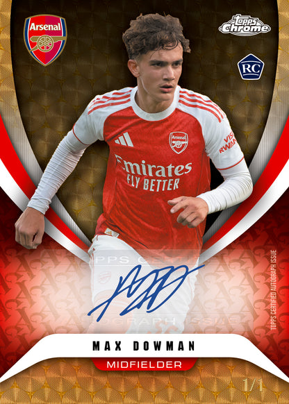 Topps Arsenal Chrome 2025/26