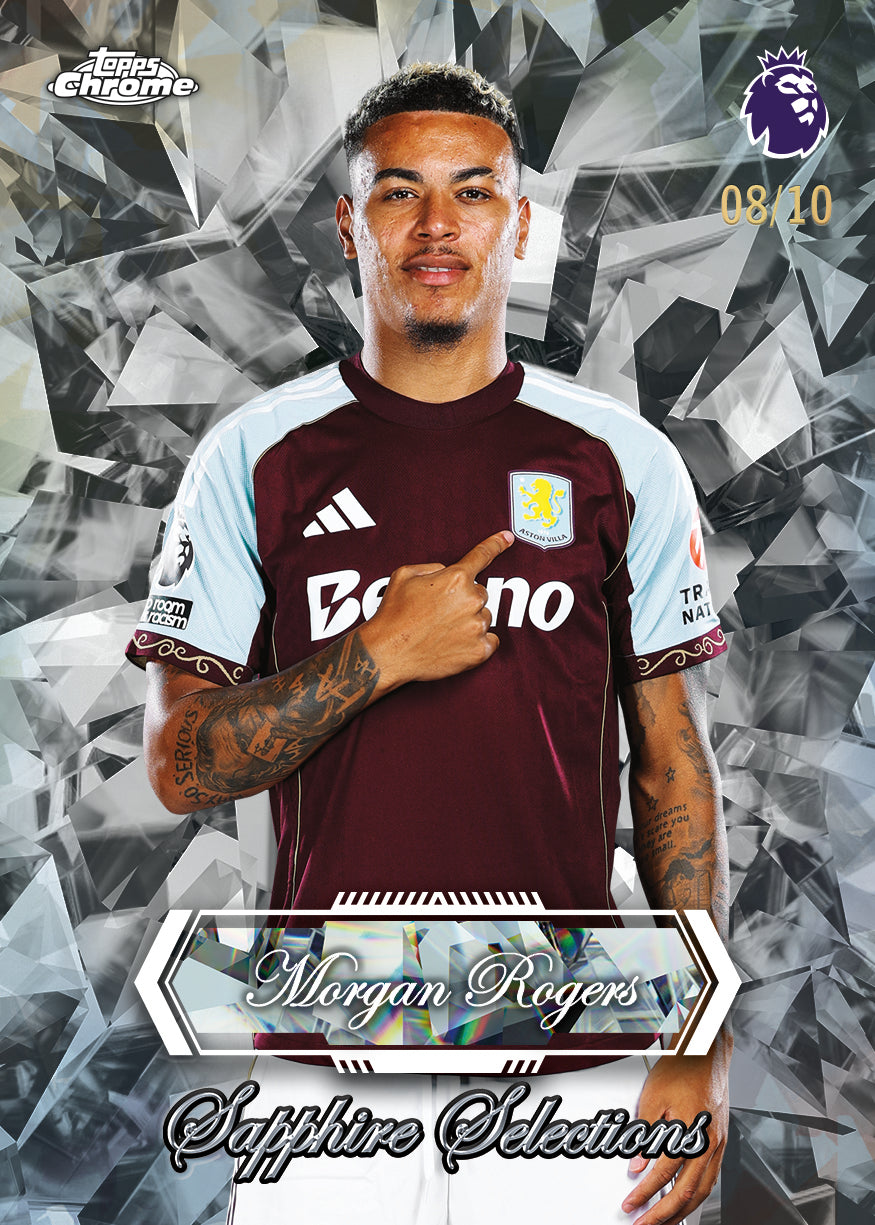 Topps Chrome Premier League Sapphire 2026