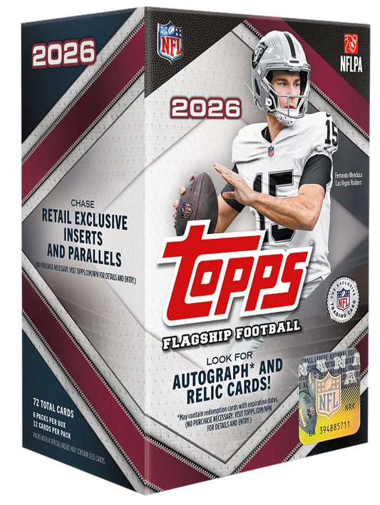 Topps Flagship Football 2026 - Value Box - PRE-ORDER