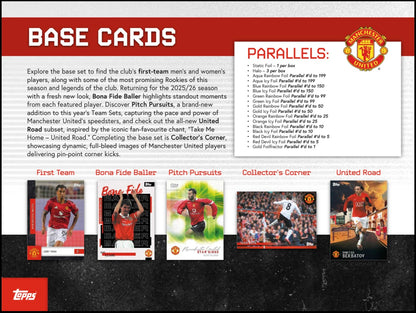 Topps Manchester United Team Set 2025/26 - PRE ORDER