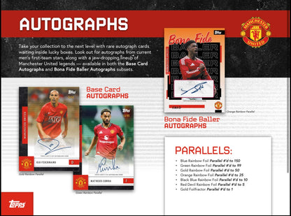 Topps Manchester United Team Set 2025/26 - PRE ORDER