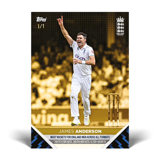 Topps England Cricket Team Set 2024