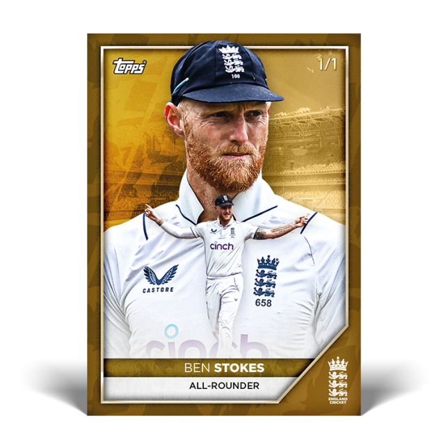 Topps England Cricket Team Set 2024