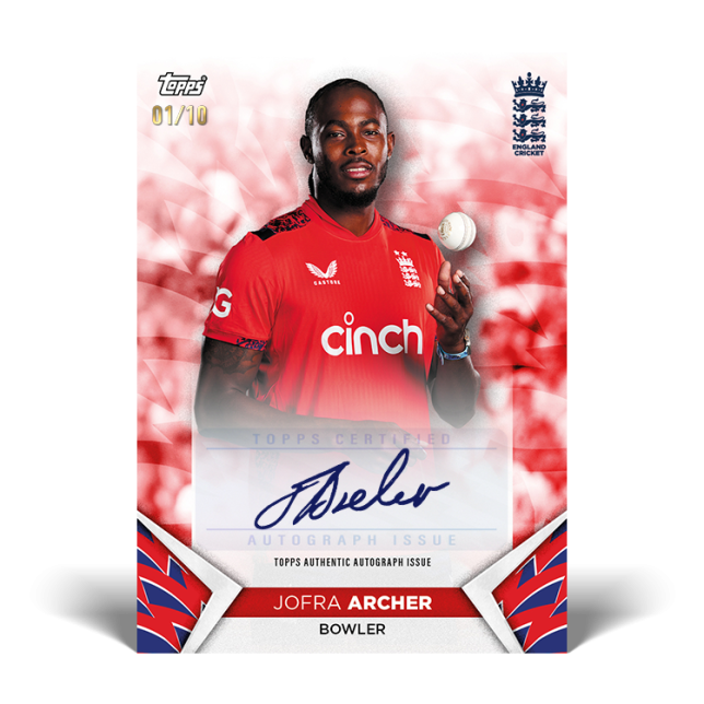 Topps England Cricket Team Set 2024