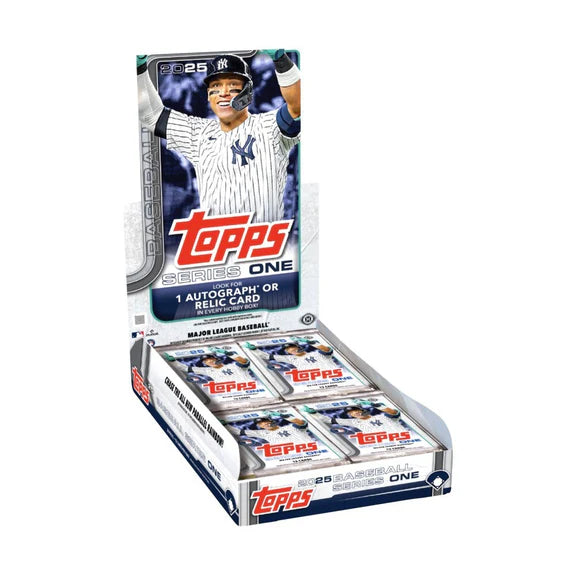 2025 Topps Series 1 Baseball Hobby Box Kaboom Cards