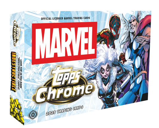 Pre Order - Topps Marvel Comics Chrome 2025 - Hobby Box
