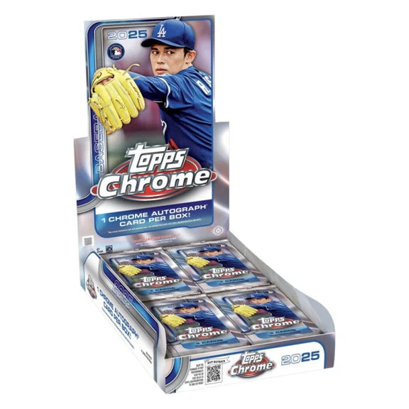 Topps Chrome Baseball 2025 - Hobby Box