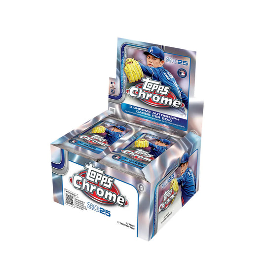 Topps Chrome Baseball 2025 - Jumbo Box