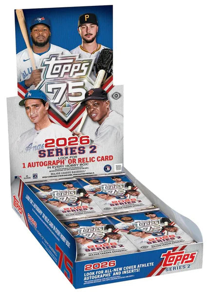 Topps Series 2 Baseball 2026 Hobby Box - PRE-ORDER